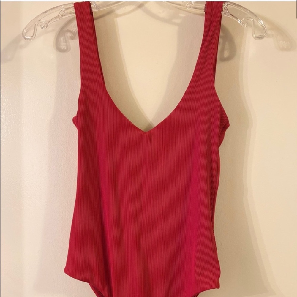 L*Space Red Bathing Suit